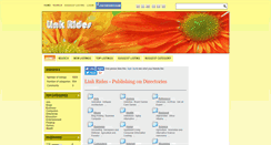 Desktop Screenshot of linkrides.com
